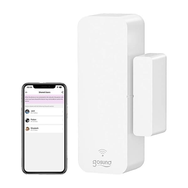 Zigbee Gosund ST18 Tuya smart dør- og vindusåpningssensor