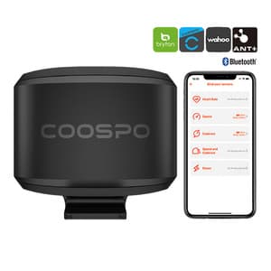 Hastighetssensor Coospo BK9S kompatibel med Wahooo, Garmin, Bryton etc.