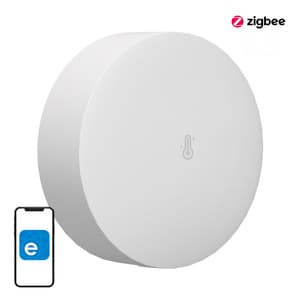 ZigBee Sonoff SNZB-02P smart temperatur- och fuktighetssensor (rund)