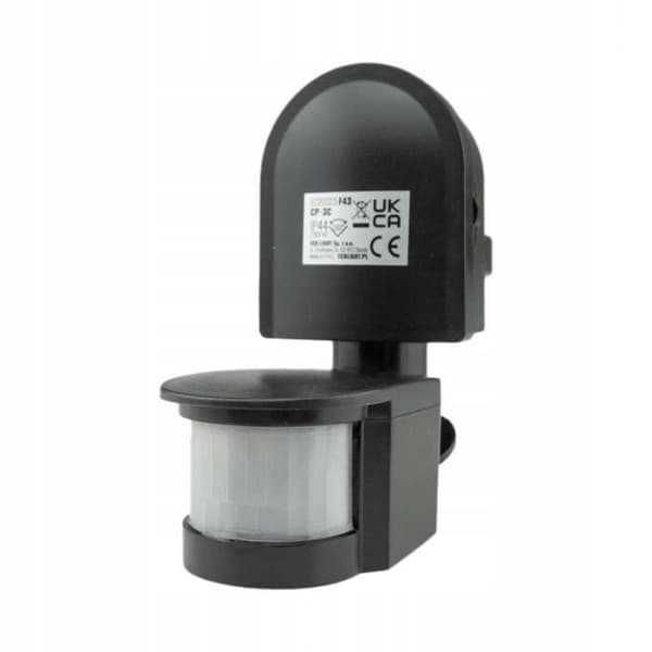 PIR-rörelsesensor CP-3C SVART max. 300W