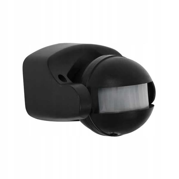 Bevægelsessensor 1200W 180° ES34R sort