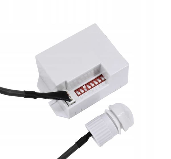 IR-bevægelsessensor 800W 360° Hvid med sonde
