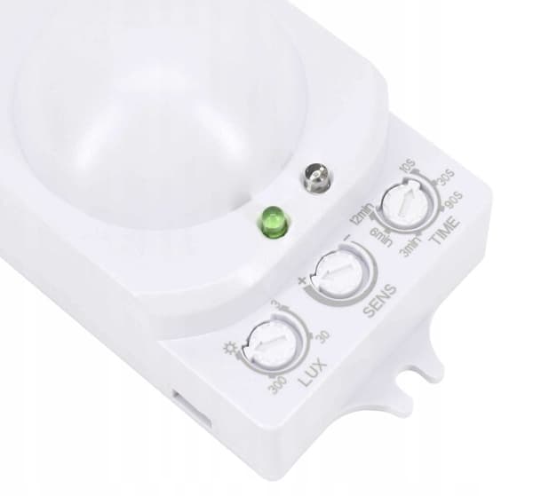 Mikrobølgeovnsbevægelsessensor 1200W 360° hvid