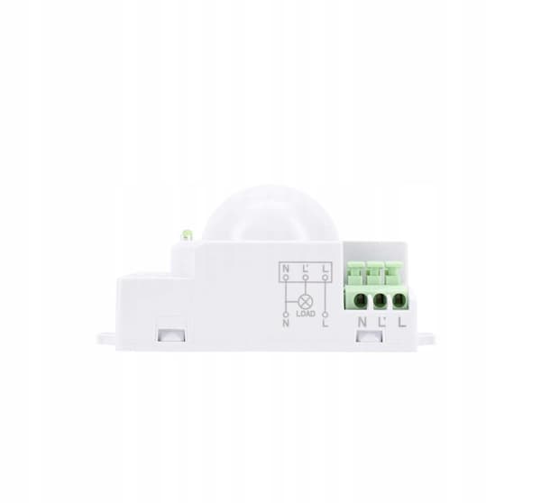 Mikrobølgeovnsbevægelsessensor 1200W 360° hvid