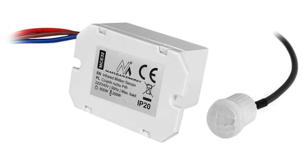 PIR-bevægelsessensor med ekstern sensor 800W 360st MCE32