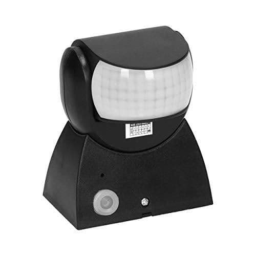 Utomhus rörelsedetektor Skymningssensor 180° 1200w Max. IP6 vattentät