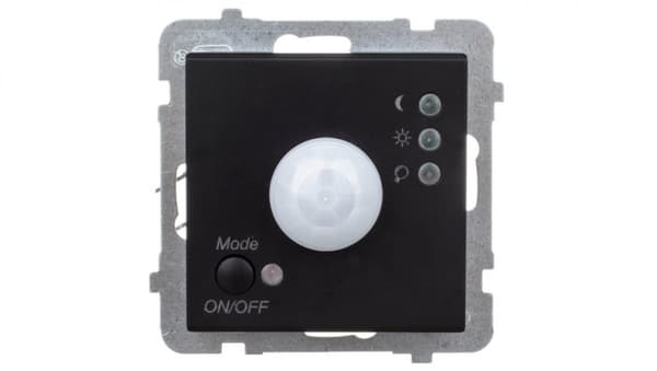 SONATA Elektronisk bevægelsessensor sort metallic ŁP-16R/m/33