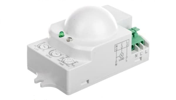 Mikroaaltoliiketunnistin 5.8GHz 1200W 360 astetta 3-2000lx valkoinen OR-CR-208