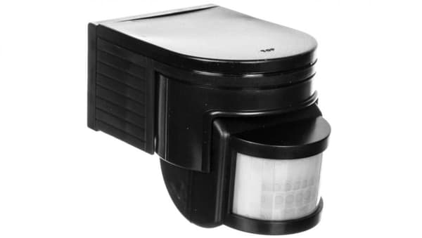 Kanlux SLICK JQ-LB PIR bevægelsessensor 1200W IP44 indbygget rækkevidde op til 12m 160st./20st. 3-2000 lx sort 08391