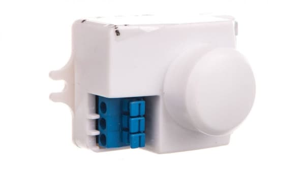 ROLF MINI JQ-L mikroaaltoliiketunnistin 1200 VA sisäänrakennettu kantama jopa 10 m 360 lm 140 lm 2–2000 lx IP20 valkoinen 08822