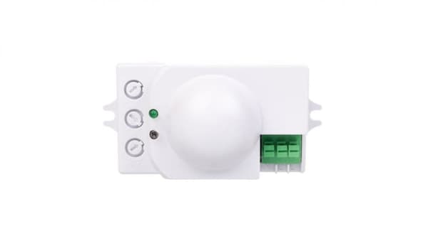 ROLF JQ-L MW 1200W IP20 indbygget bevægelsessensor, rækkevidde op til 8m, 360 2-2000 lx, hvid, 08820