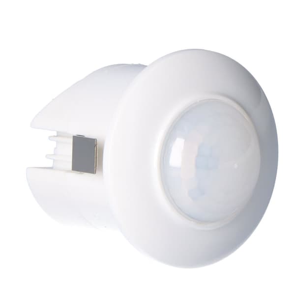PIR-liiketunnistin DR-07 - 360°, Un=230V AC, P=300W, kattoasennus, valkoinen