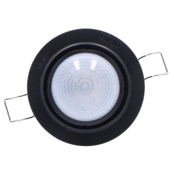 Steinel IS360-1 DE liiketunnistin musta, uppoasennettava, 4 m kantama, 360°, IP54