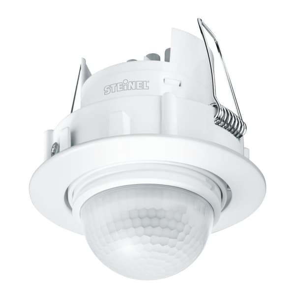 Steinel ISD360 ECO bevægelsessensor, hvid, indbygget, rækkevidde 24m, 360°, IP20