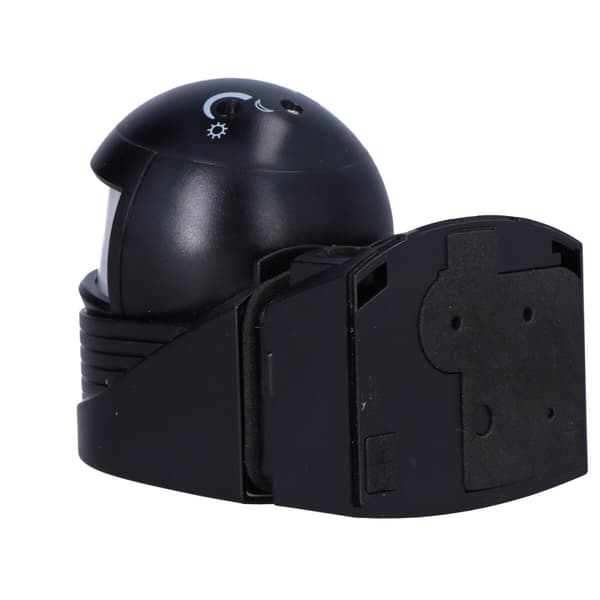 Liiketunnistin LC-CLICK-200, musta, pinta-asennettava, kantama 12 m, kantama 200°, IP44