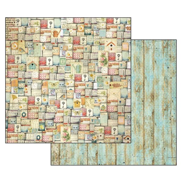 Paper Pad Stamperia - Garden - 12x12 Tum