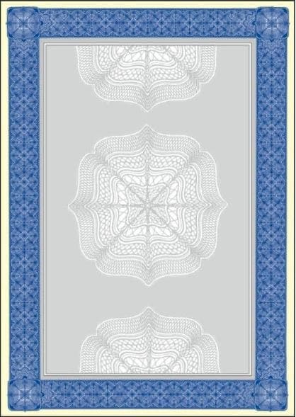 Diplom Sigel Certificate Blue DP490 A4 185gram, 20 ark/fp