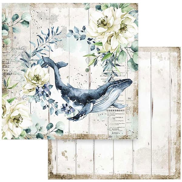 Paper Pad Stamperia - Sea Dream - 12x12 Tum