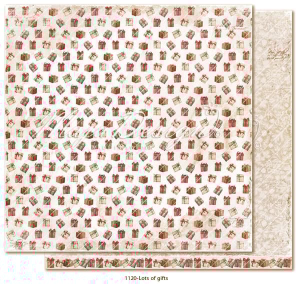 Paper Pad 36 ark Maja Design 6”x6” - Traditional Christmas