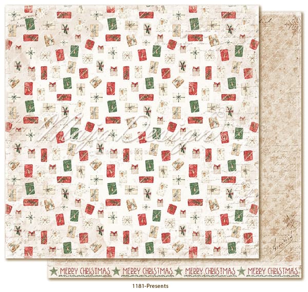 Paper Pad 6"x6" Maja Design - Happy Christmas - 36 ark