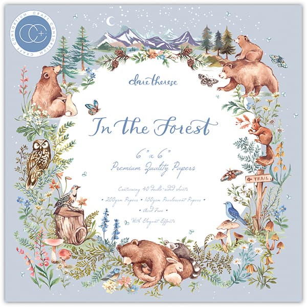 Paper Pad 6x6 - Craft Consortium - In The Forest