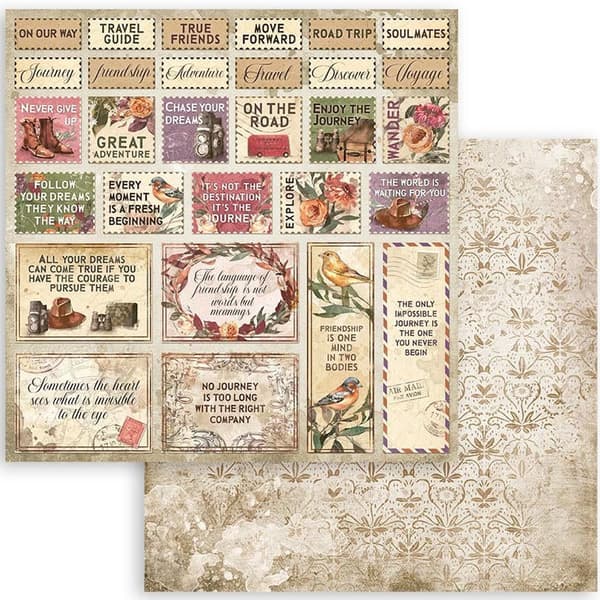 Paper Pad Stamperia - Our Way - 12x12 Tum
