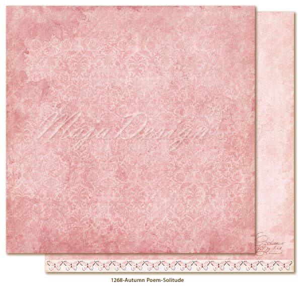 Paper Pad 36 ark Maja Design 6”x6” - Autumn Poem