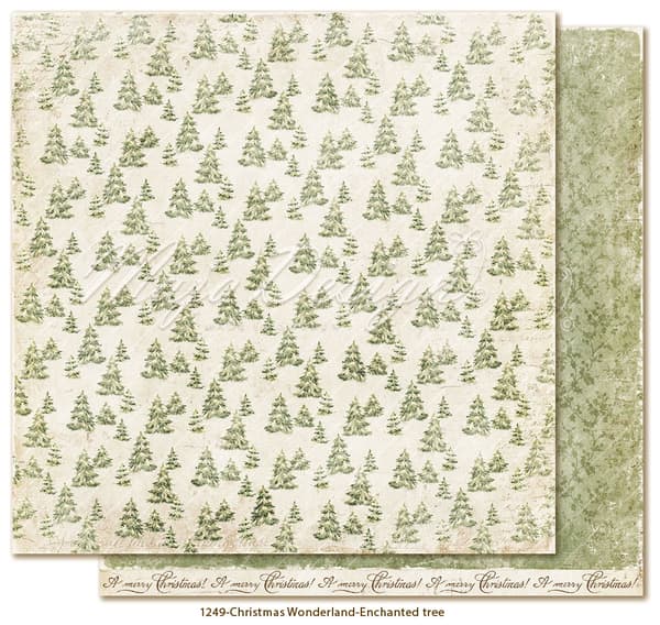 Paper Pad 36 ark Maja Design 6”x6” - Christmas Wonderland