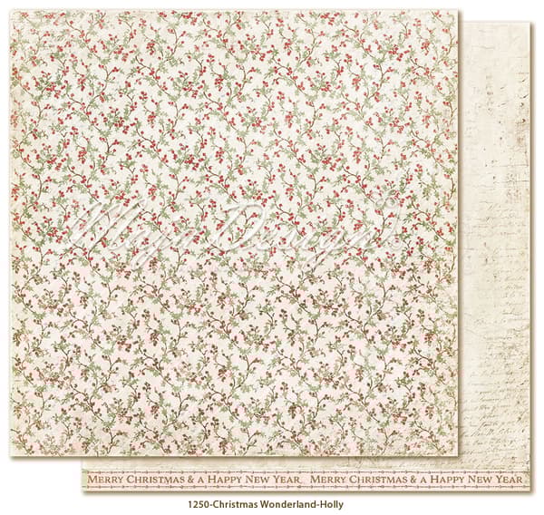 Paper Pad 36 ark Maja Design 6”x6” - Christmas Wonderland