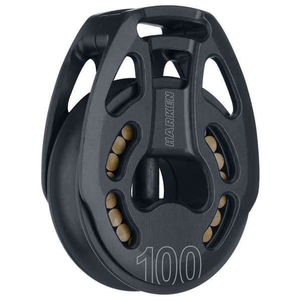 Harken Remskive 100 Mm Sort