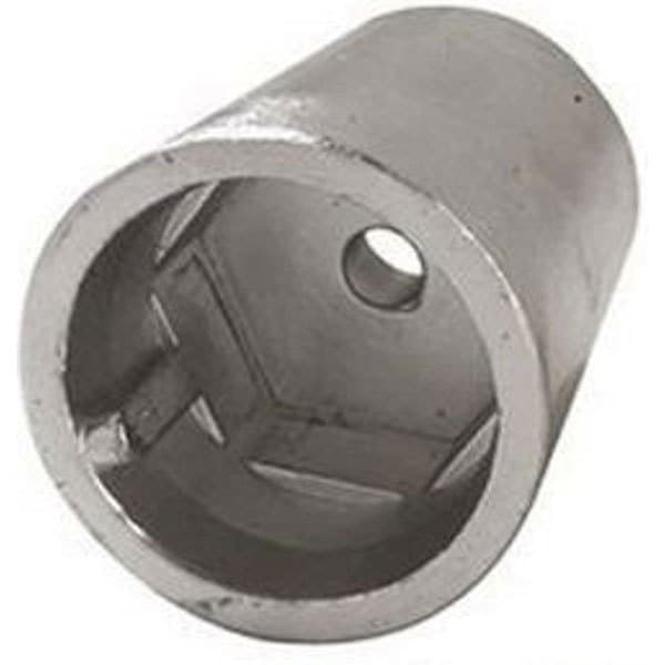 Tecnoseal Akseli Kuusikulmainen Anodi Radice Hopeinen 50 mm