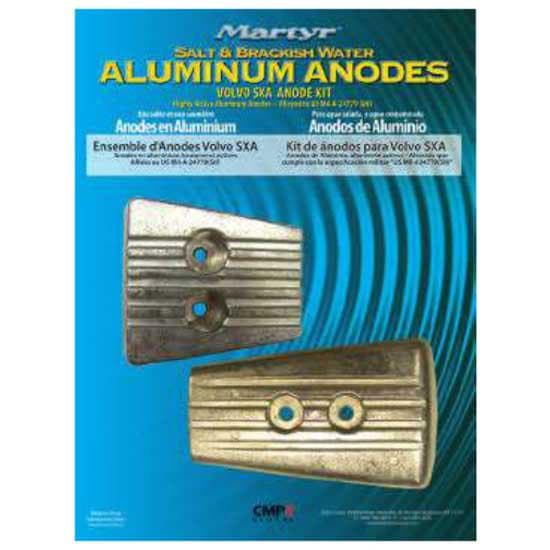 Martyr Anodes Anodi Volvo Penta Kit Harmaa SX-A / DPS