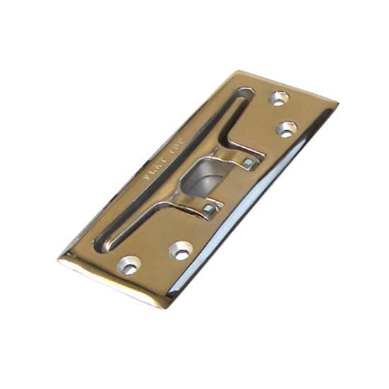 Flat-top Hopfällbar Förtöjningsklots I Rostfritt Stål Guld 150 mm