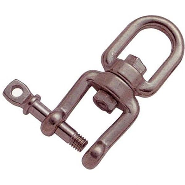 Goldenship Swivel Eye Och Jaw Aisi-316 5 Enheter Silver 13 mm