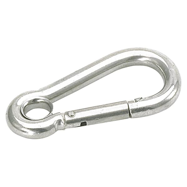 Talamex Karabinhage/øje 10 Enheder Søvfarvet 80 mm