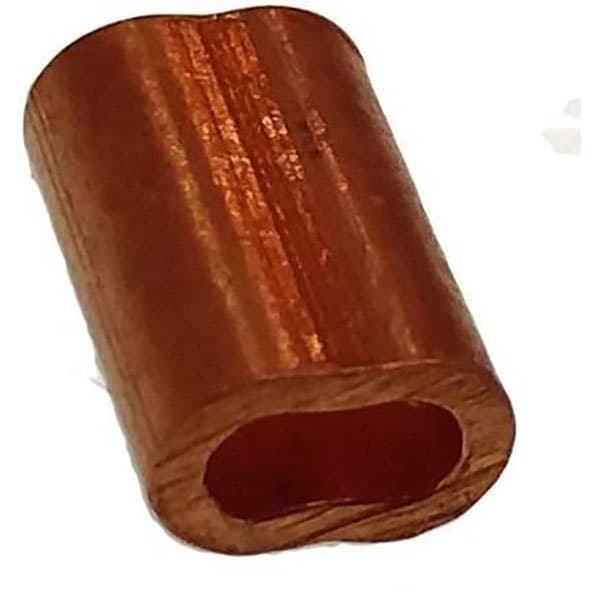 Goldenship Cooper ærme 10 Enheder Brun 10 mm