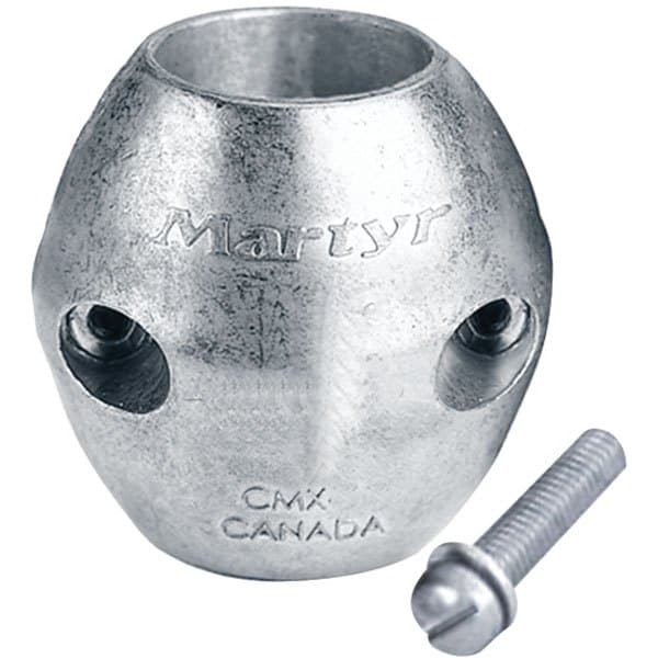 Martyr Anodes Axelanod I Aluminium Med Insexskruv Cmx 9 Silver 50.8 mm