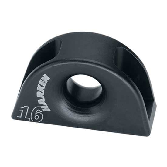 Harken Single Bolt Down Fairlead 16 Mm Sort