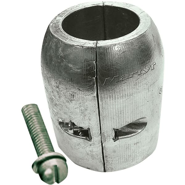 Martyr Anodes Aluminiumsklemmeakselanode Søvfarvet 40 mm
