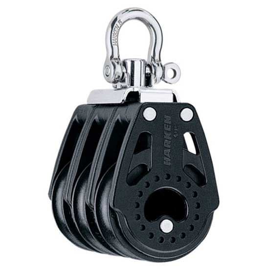 Harken Carbo Triple Block 40 Mm Svart