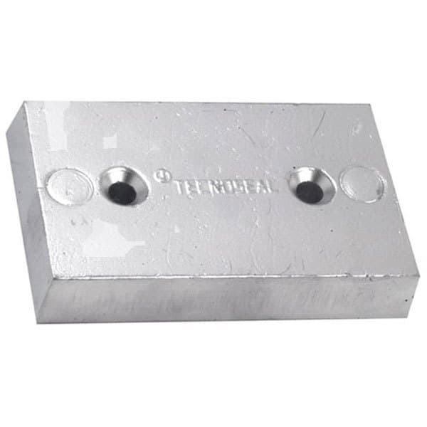Tecnoseal Galvaniseret Anode Rectangular Søvfarvet 210 x 100 x 32 mm