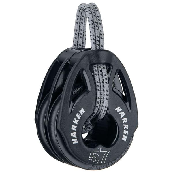 Harken Lohko 57 Mm Double Carbo T2 Musta