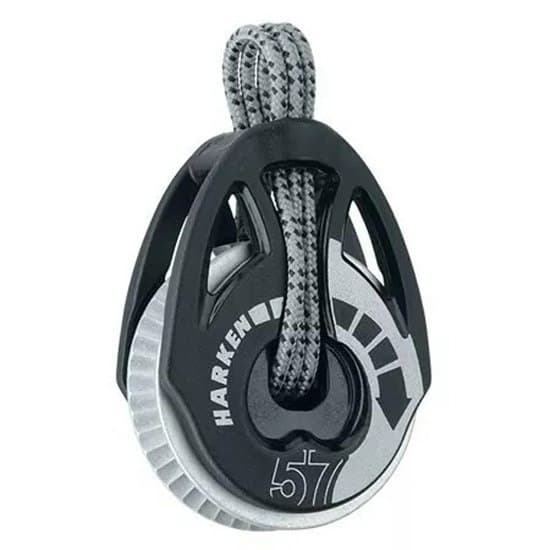 Harken Lohko 57 Mm Carbo T2 Auto Ratchet 2xgrip Hopeinen
