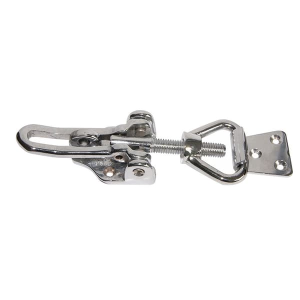 Olcese Ricci Justerbart Dörrlås I Kromad Mässing Silver 120 mm