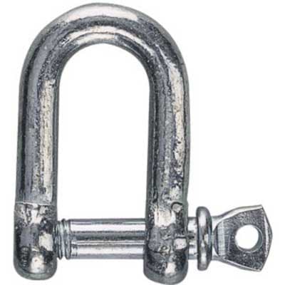 Barton Marine Lige Galvaniseret Sjækle Søvfarvet 10 mm