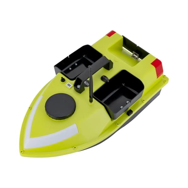 Fiskebåd, LED natlys, 5200mAh batteri, fjernbetjening 1968ft,Gul
