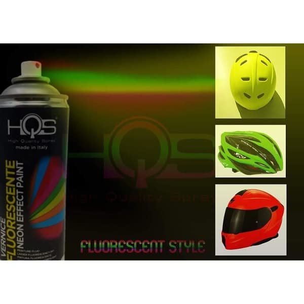 HQS Fucshia Neon Fluorescerande Sprayfärg, 400 ml