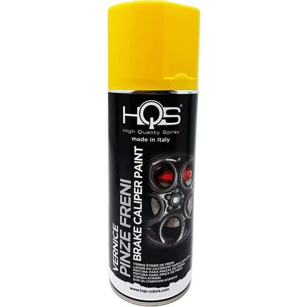 HQS Spraylack för bilbromsok, gul, 400 ml