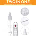 Miniatyrbild 2 av 2: Touch Up Paint Brush + Needle 20ml For Ford Bronco I Wild Strawberry Metallic 4N, E2, EL, M6342A
