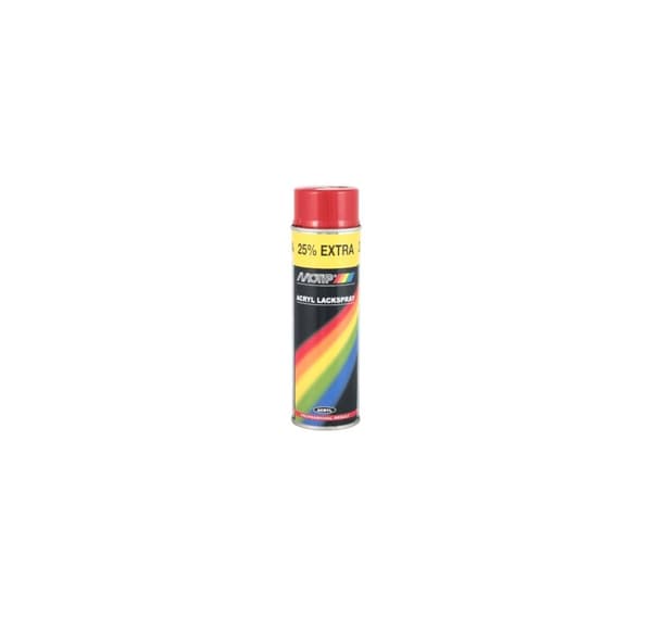 Motip RAL3000 röd akrylfärg 500ml
